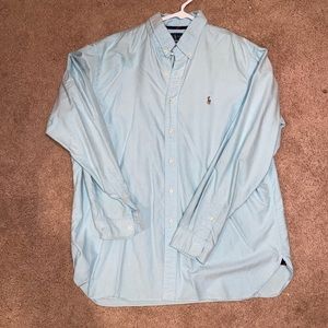 Men’s long sleeve button down